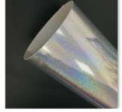 Luminous holographic film
