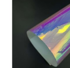 Aurora colour-shift laminate